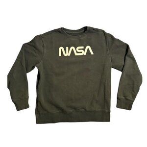 ALPHA INDUSTRIES NASA Black Pullover